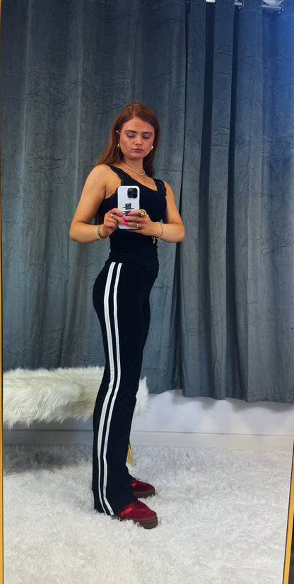 Domi Double Stripe Yoga Pants