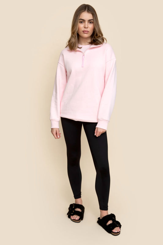 Alora Half Zip Sweater