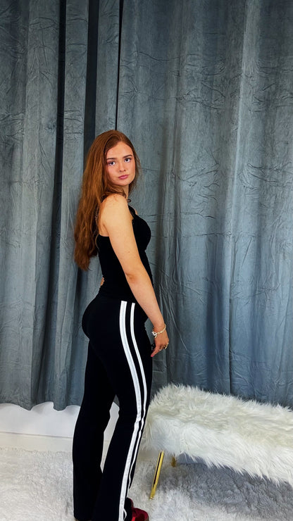 Domi Double Stripe Yoga Pants