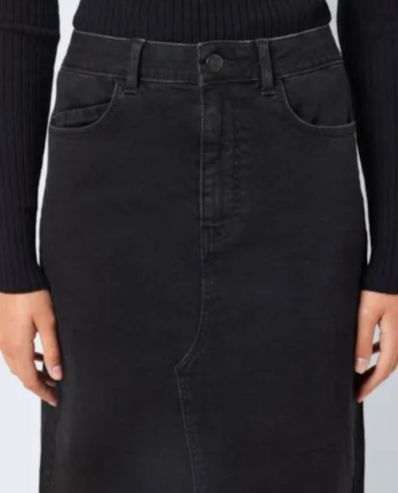 Adeline Midi Denim Skirt