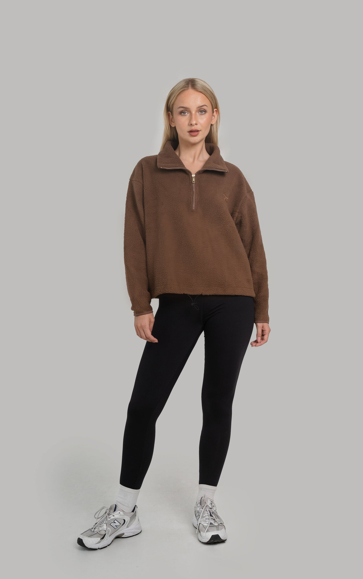 Katie Mystique Fleece Brown