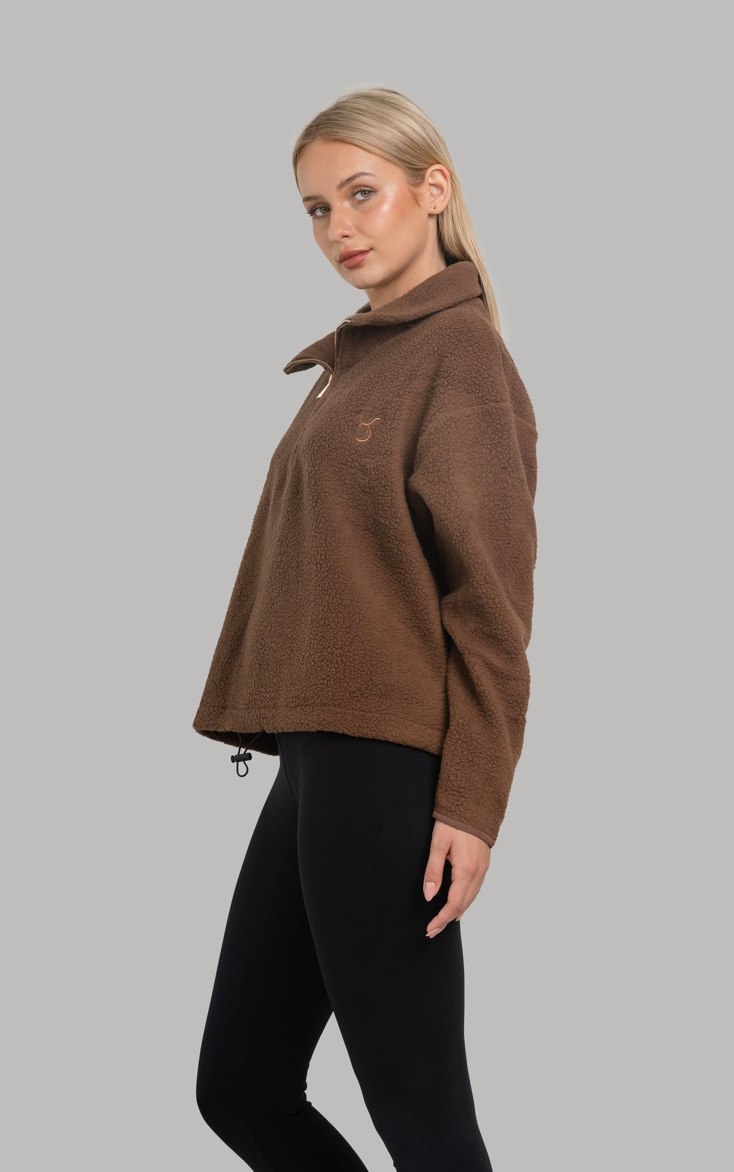 Katie Mystique Fleece Brown